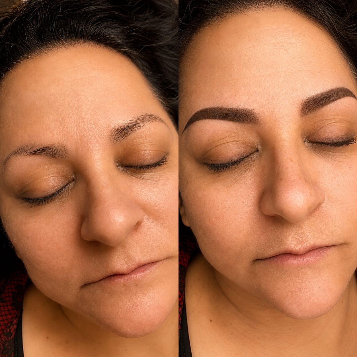 Nano Correction & Cover-Up Brows result at Sonthuy Beauty
