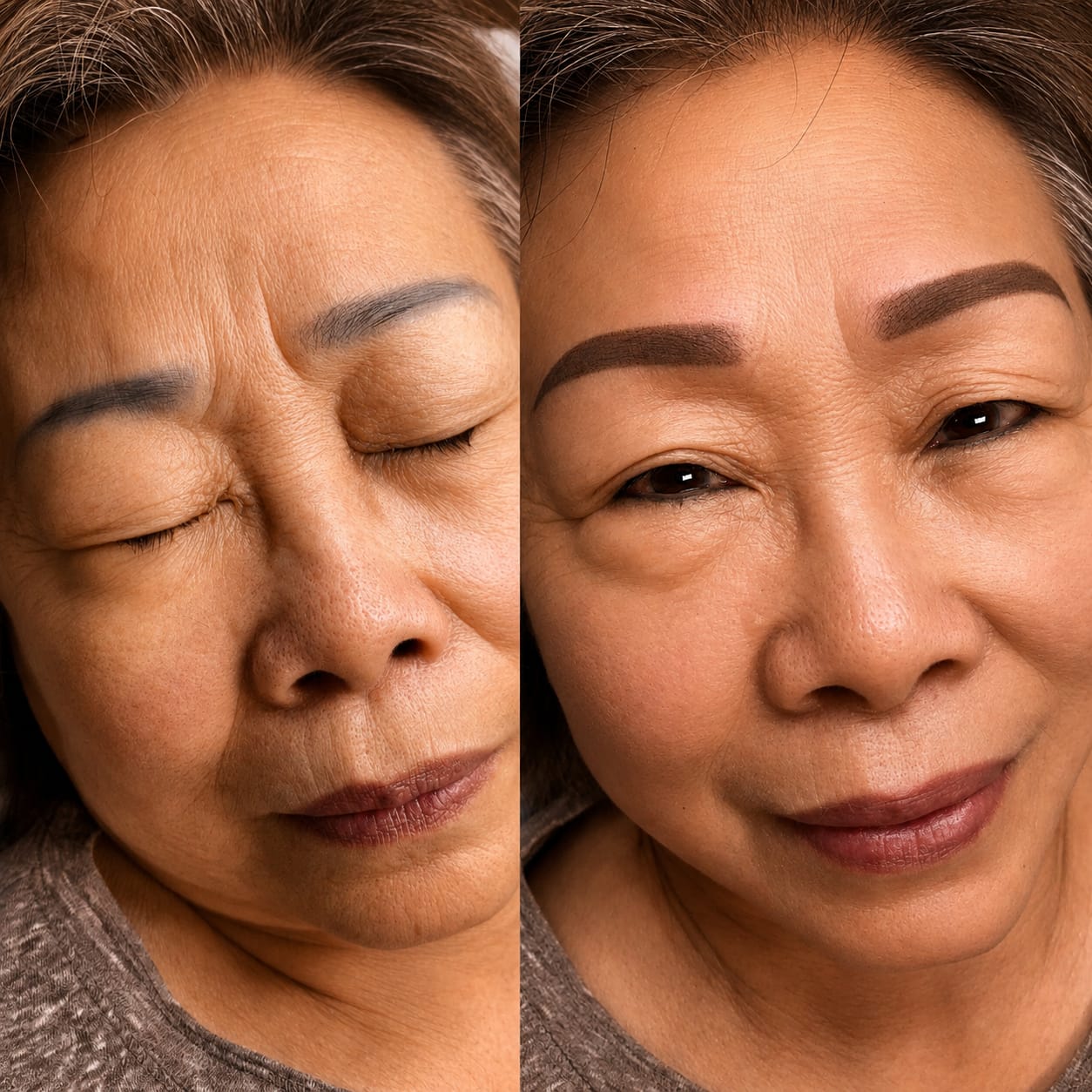 Nano Correction & Cover-Up Brows result at Sonthuy Beauty
