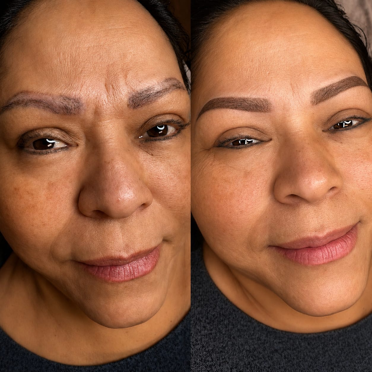 Nano Correction & Cover-Up Brows result at Sonthuy Beauty