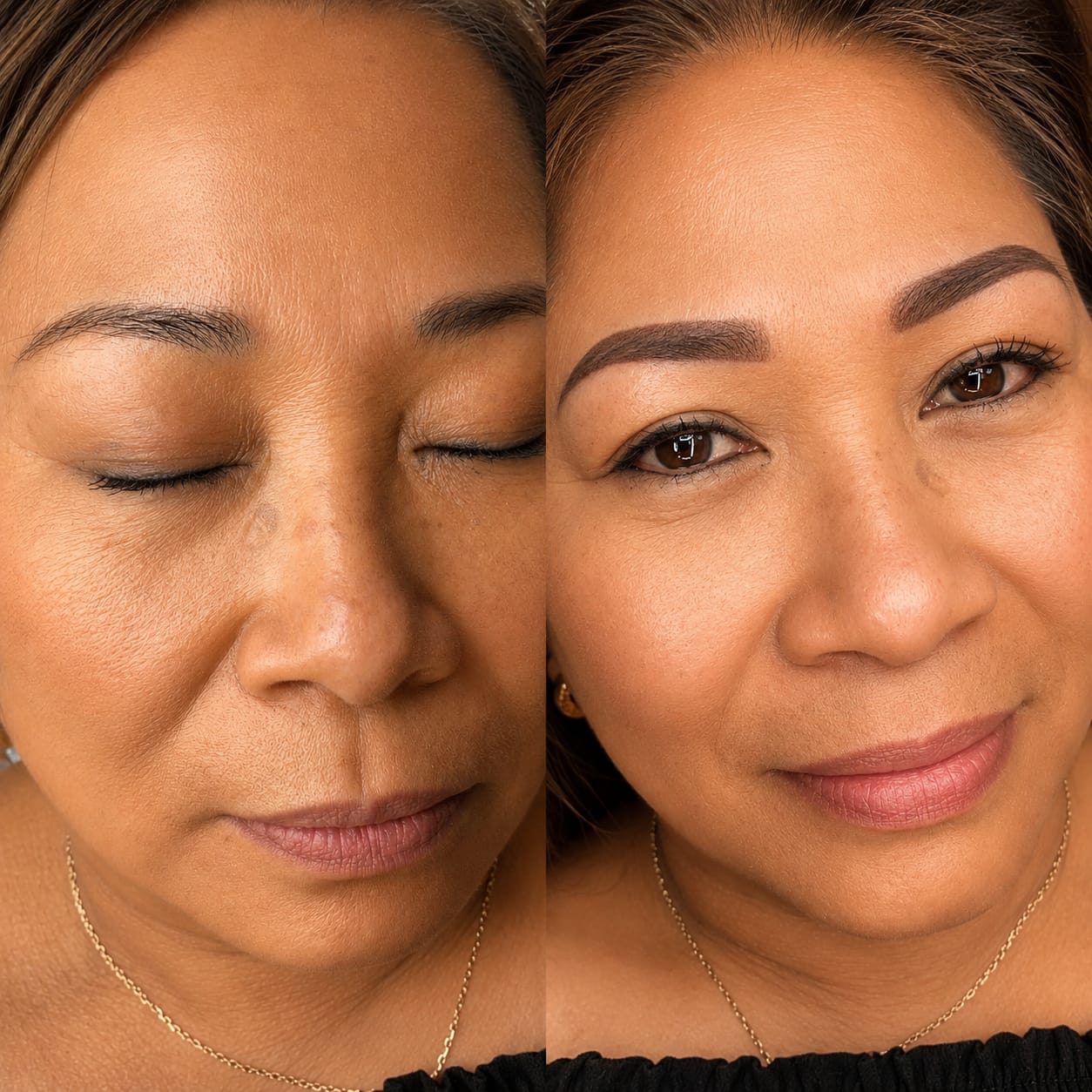 Nano Correction & Cover-Up Brows result at Sonthuy Beauty