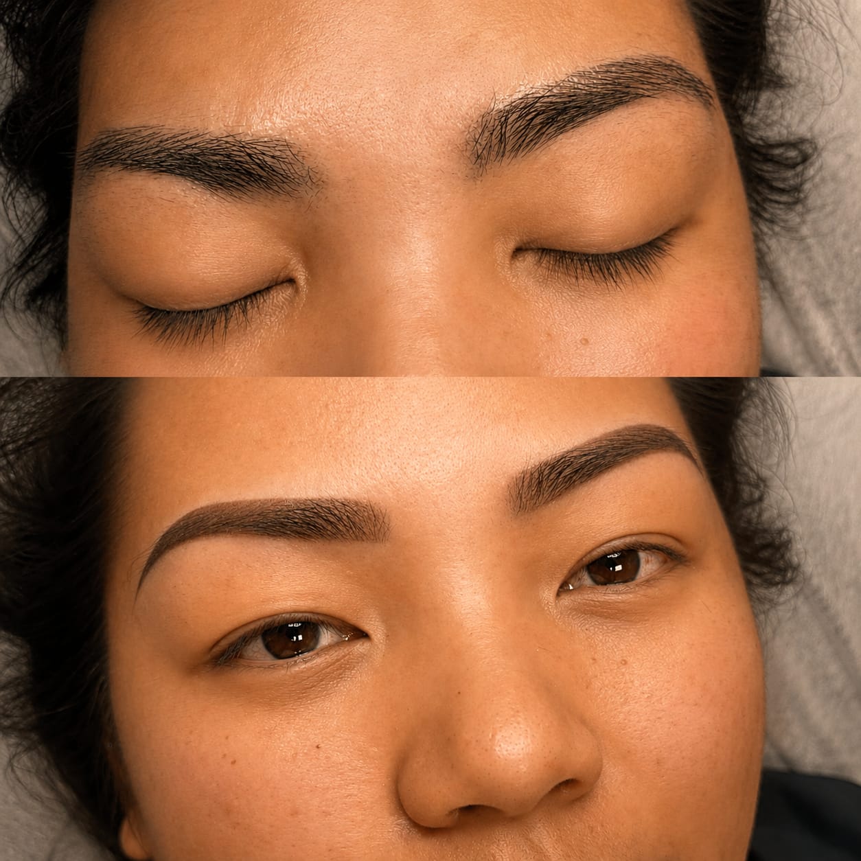 Nano Correction & Cover-Up Brows result at Sonthuy Beauty