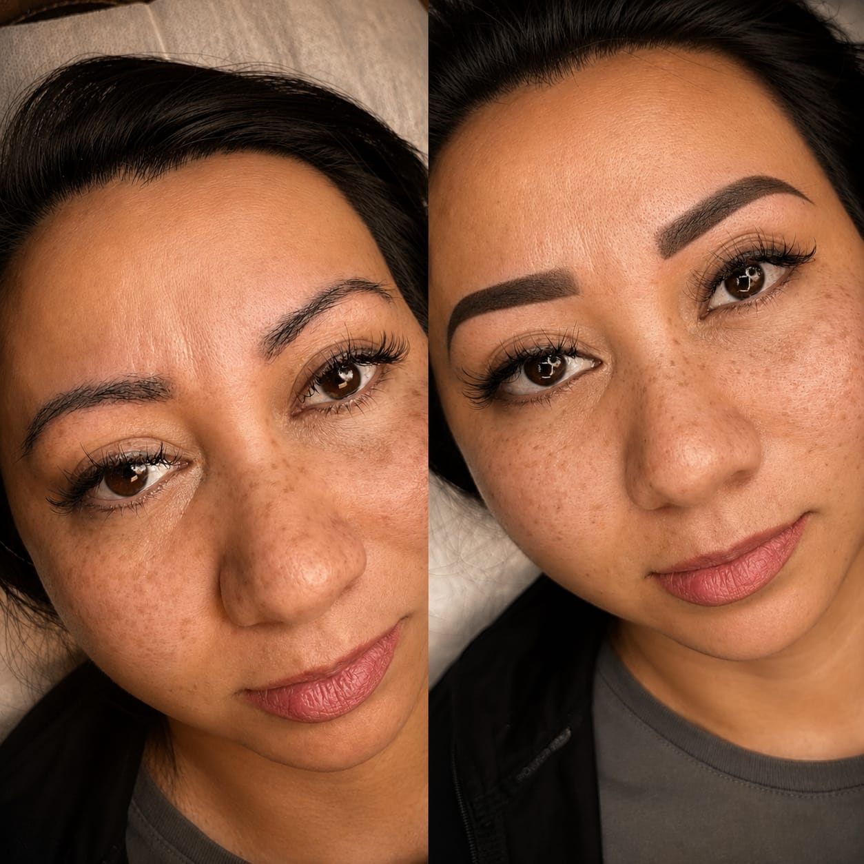 Nano Correction & Cover-Up Brows result at Sonthuy Beauty