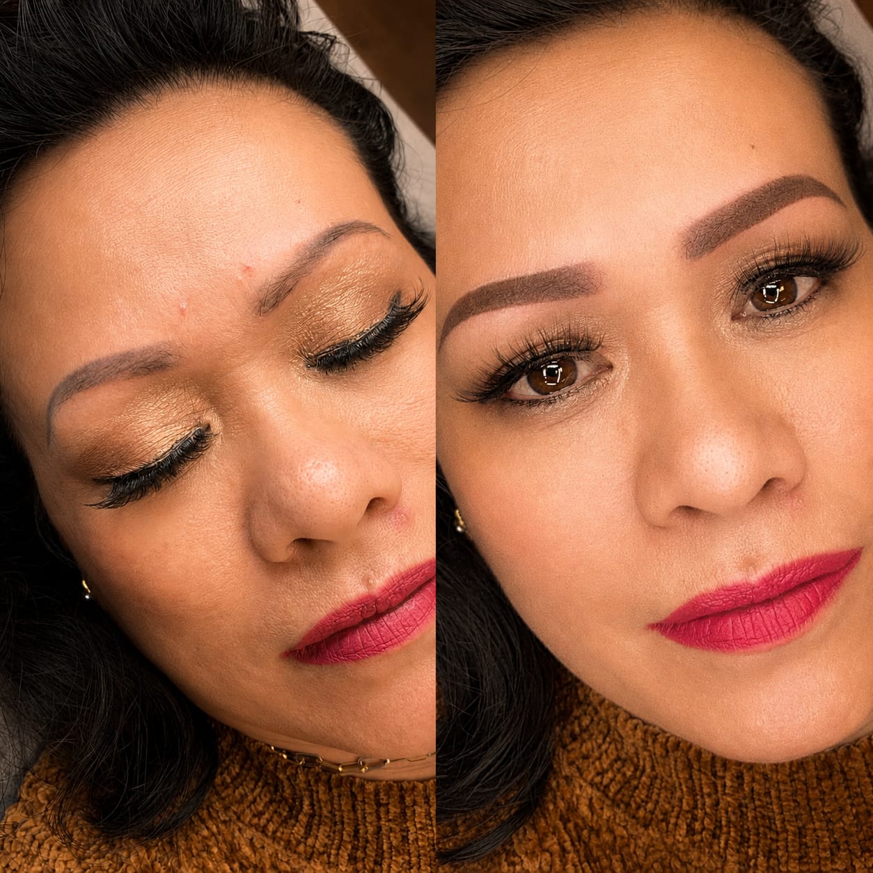 Nano Correction & Cover-Up Brows result at Sonthuy Beauty