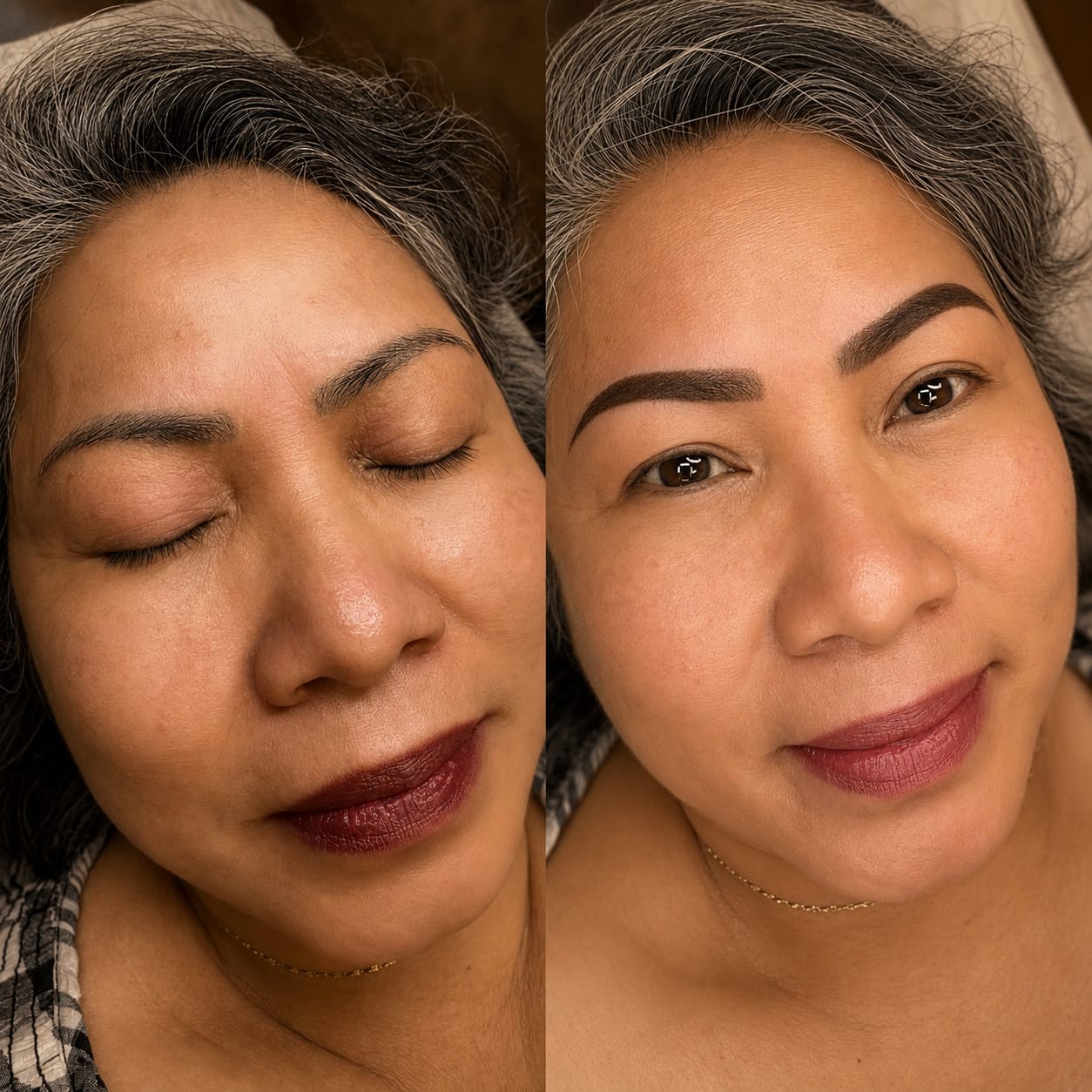 Nano Correction & Cover-Up Brows result at Sonthuy Beauty