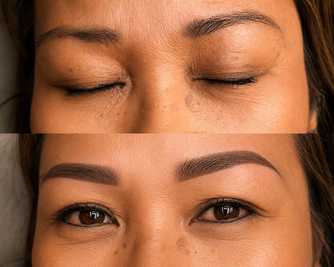 Nano Correction & Cover-Up Brows result at Sonthuy Beauty