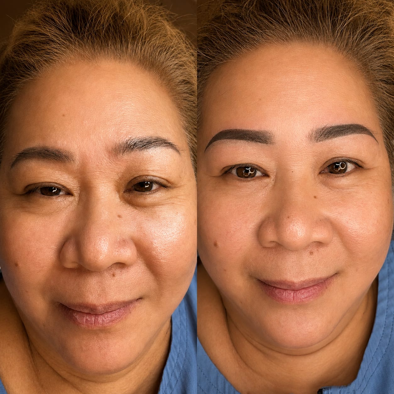 Nano Correction & Cover-Up Brows result at Sonthuy Beauty