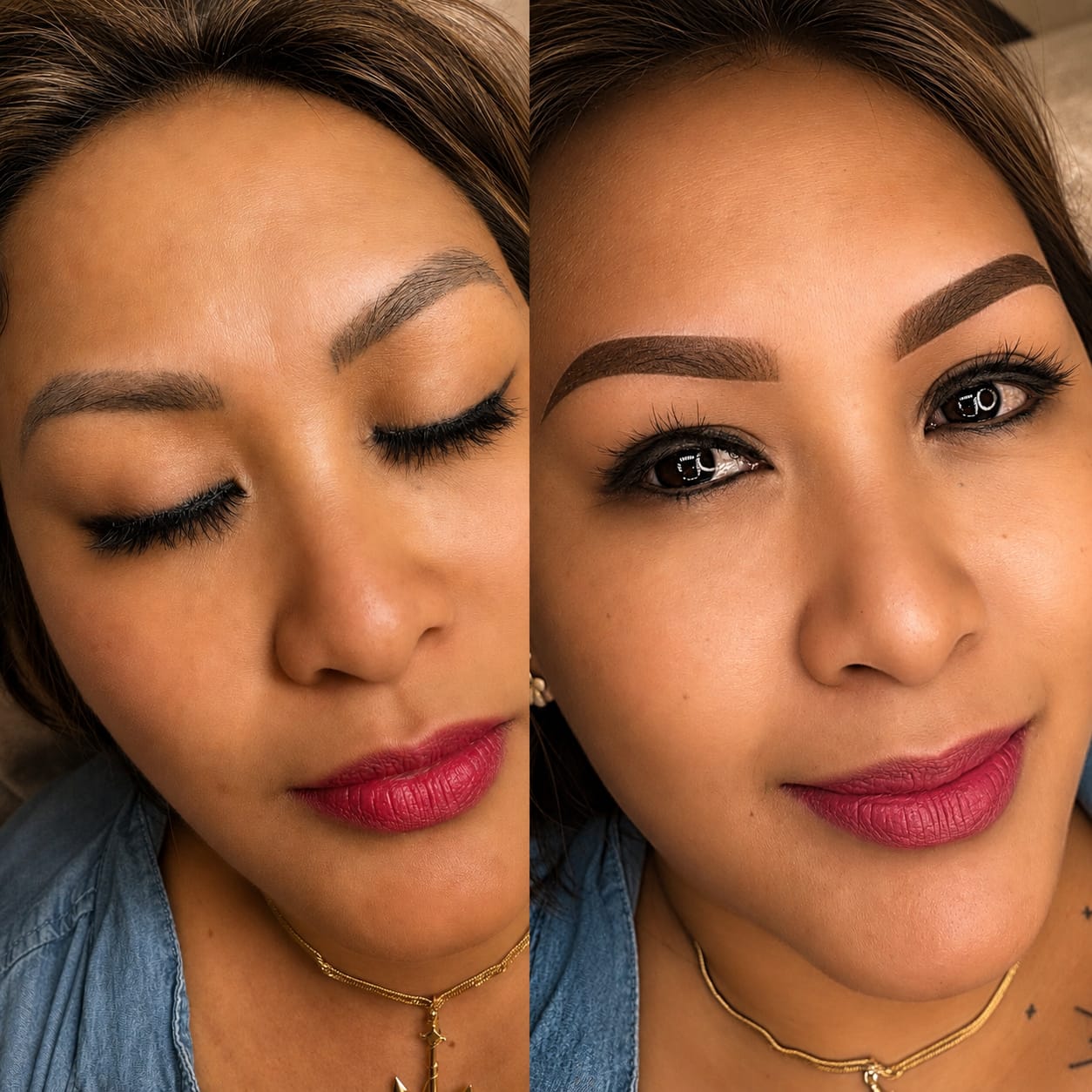 Nano Correction & Cover-Up Brows result at Sonthuy Beauty