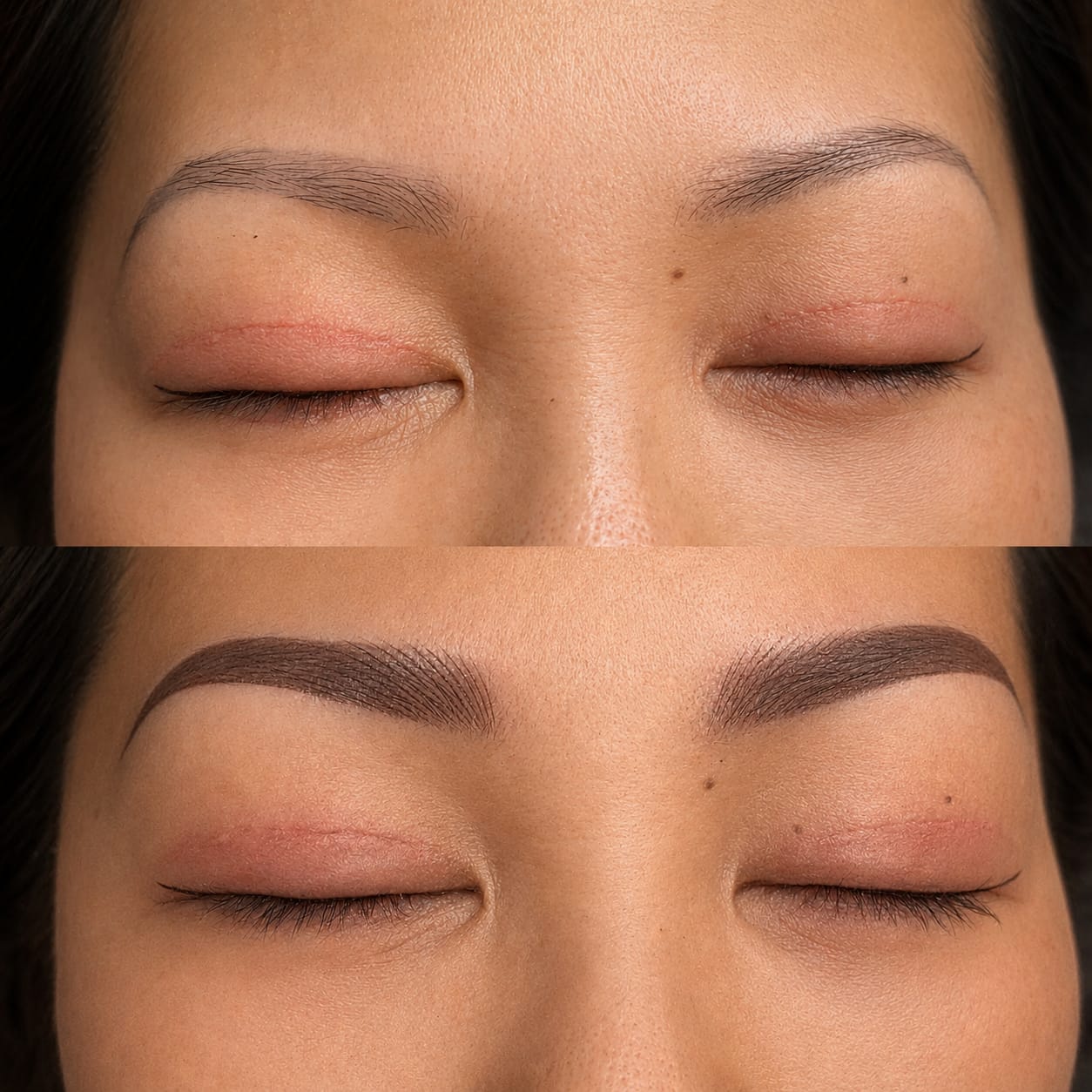 Nano Correction & Cover-Up Brows result at Sonthuy Beauty