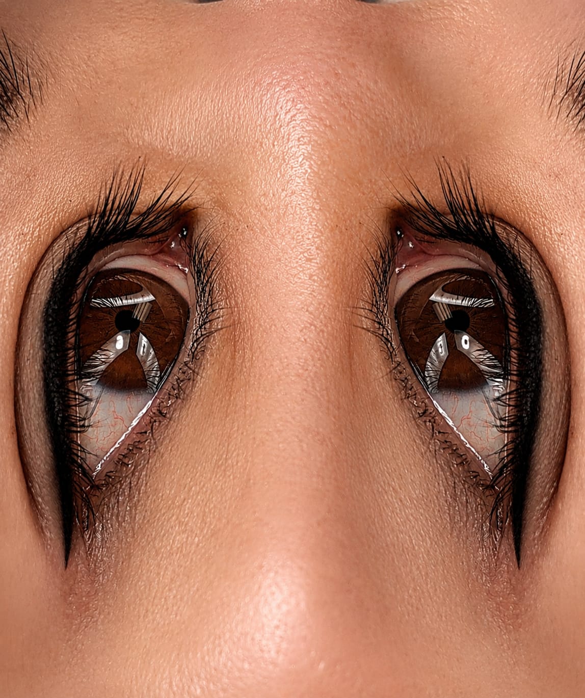 Nano Eyeliner (Upper) result at Sonthuy Beauty