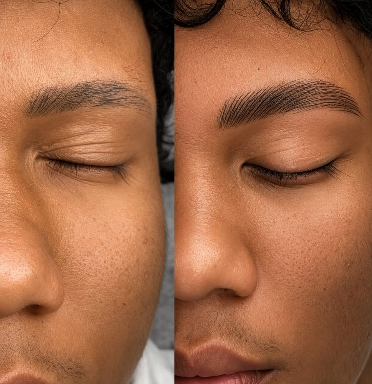 Nano Hair Stroke (Men) result at Sonthuy Beauty