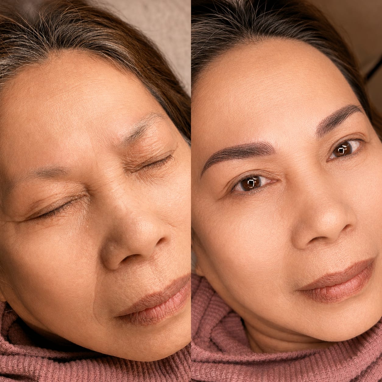Nano Hair Stroke (Women) result at Sonthuy Beauty