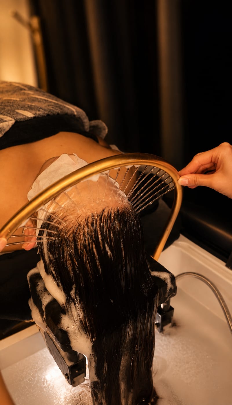 Luxury Head Spa result at Sonthuy Beauty