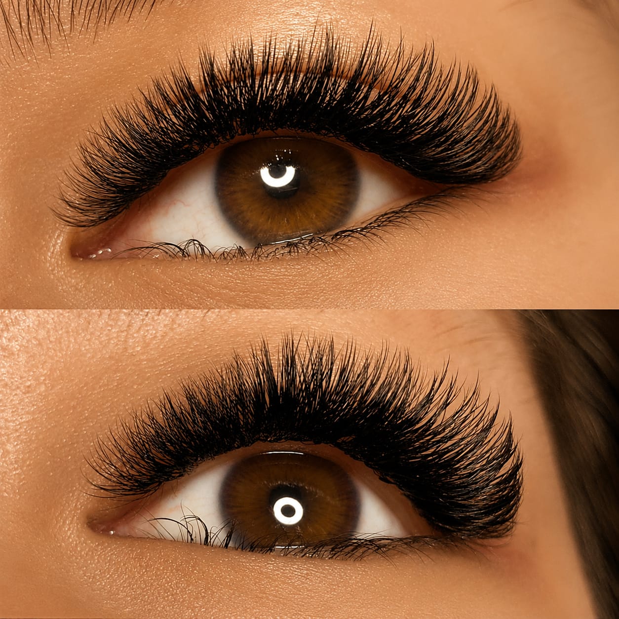 Mega Volume Lashes result at Sonthuy Beauty