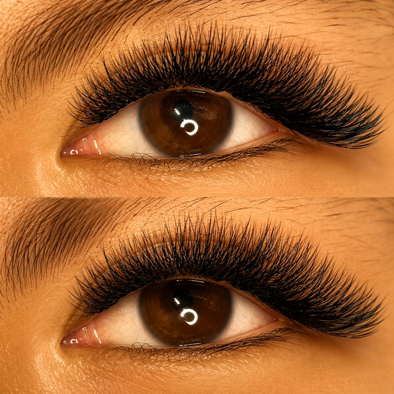 Mega Volume Lashes result at Sonthuy Beauty