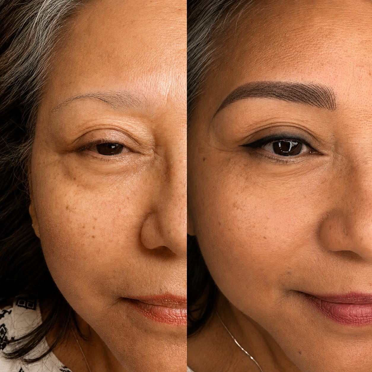 Nano Combo Brows result at Sonthuy Beauty