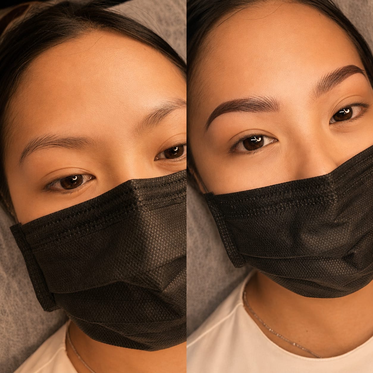 Nano Combo Brows result at Sonthuy Beauty