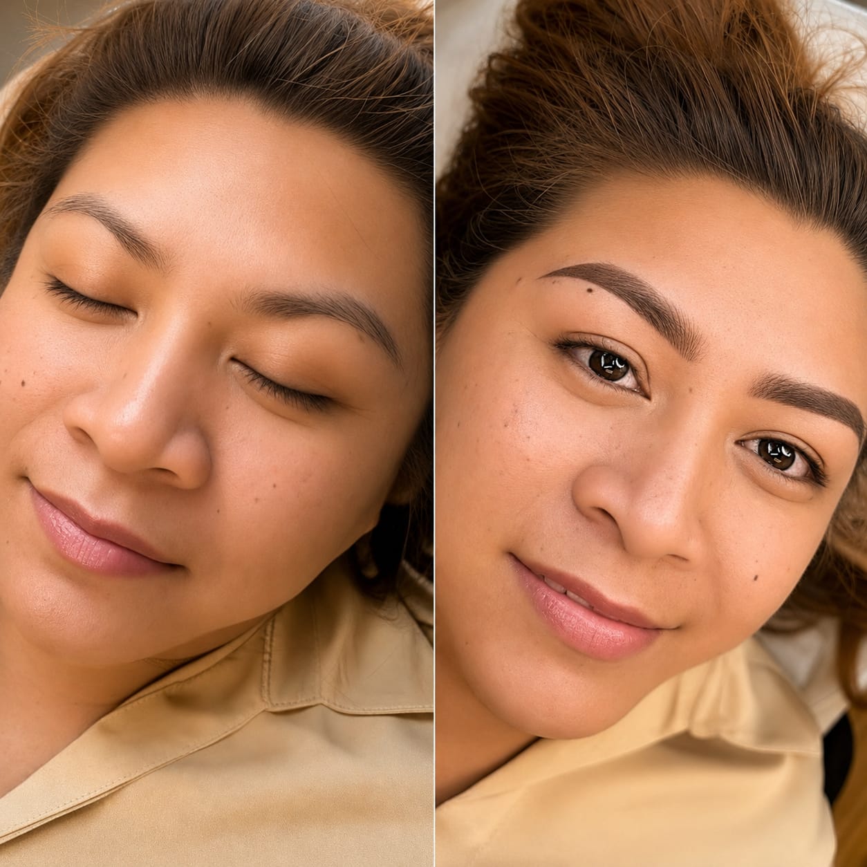Nano Combo Brows result at Sonthuy Beauty