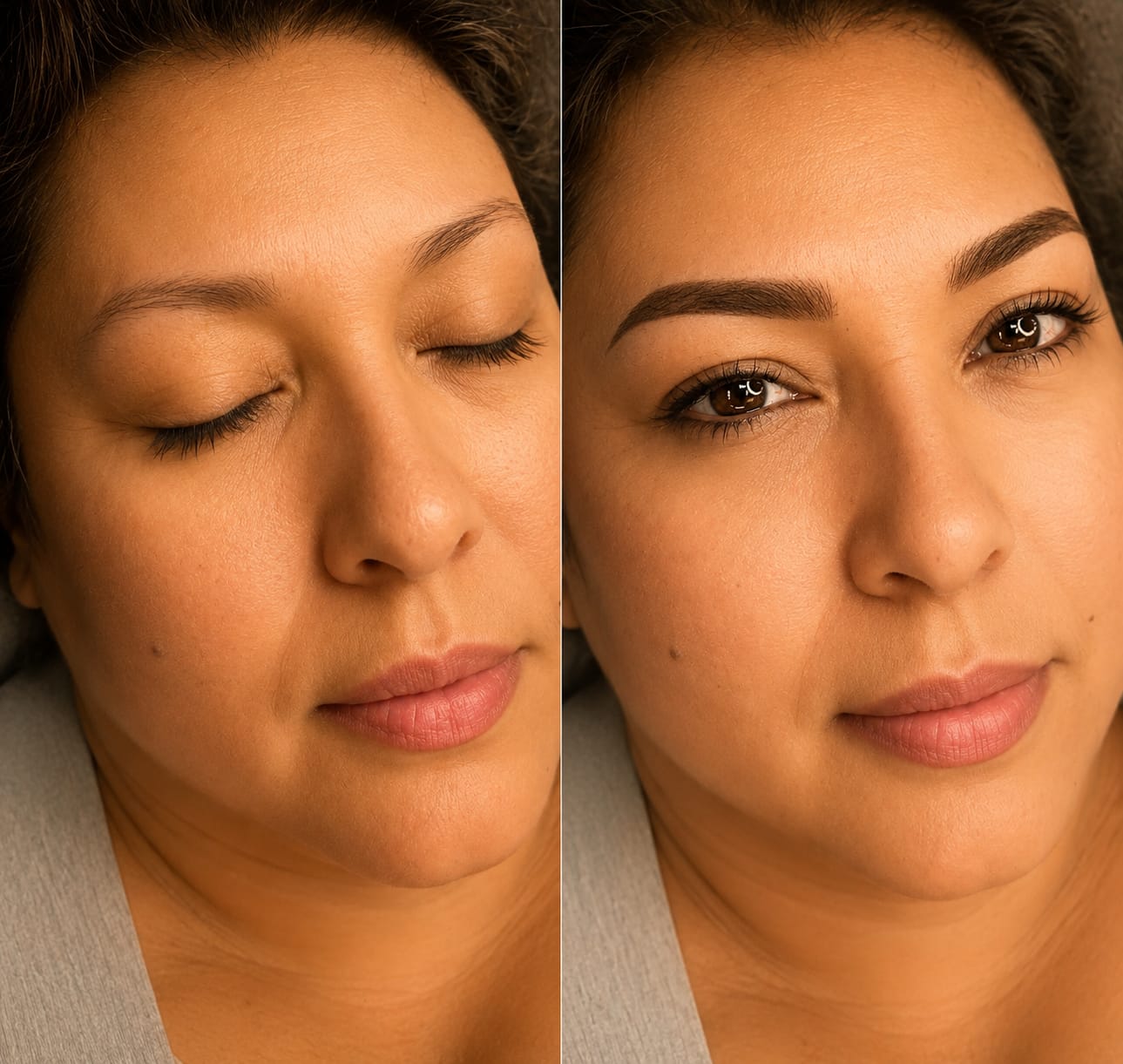 Nano Combo Brows result at Sonthuy Beauty