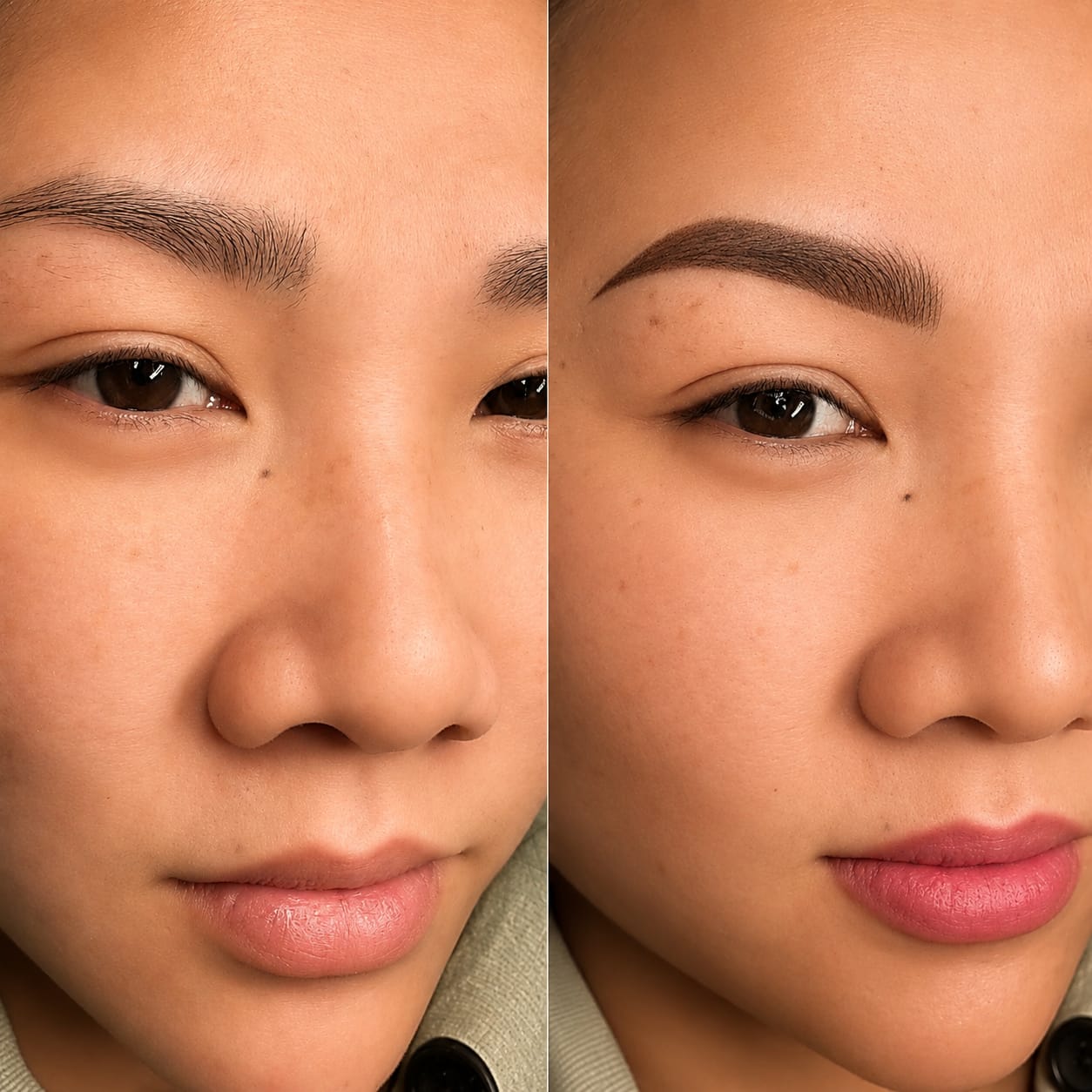 Nano Combo Brows result at Sonthuy Beauty