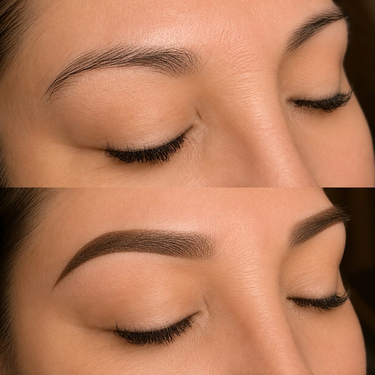 Nano Powder Brows result at Sonthuy Beauty
