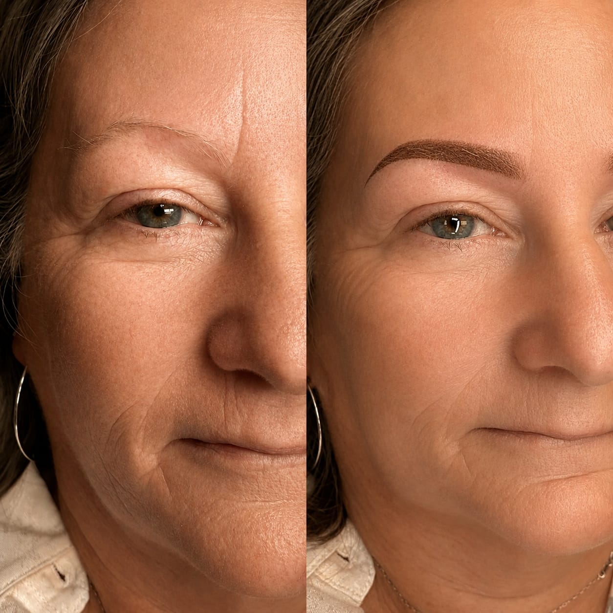 Nano Powder Brows result at Sonthuy Beauty