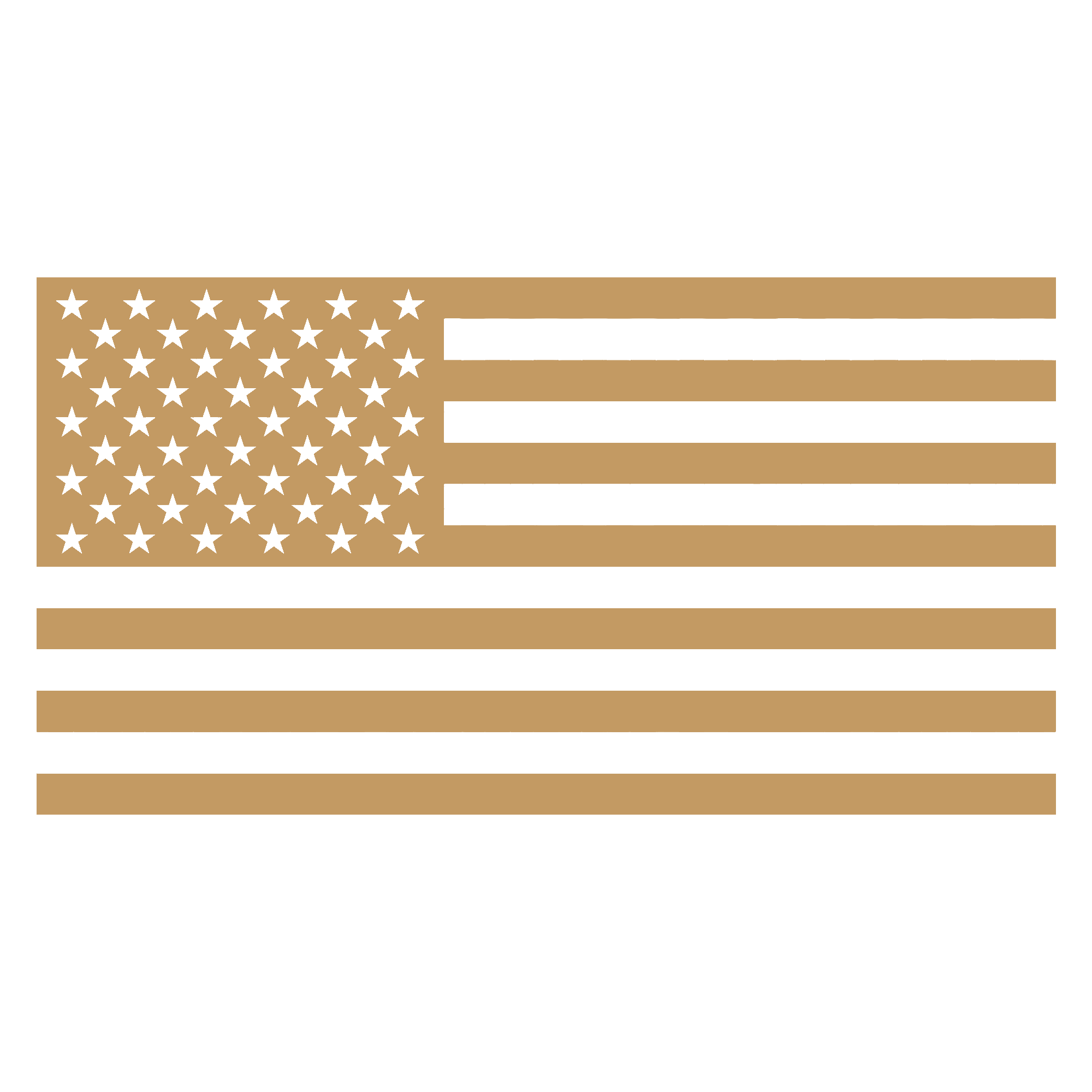 American flag, veteran owned