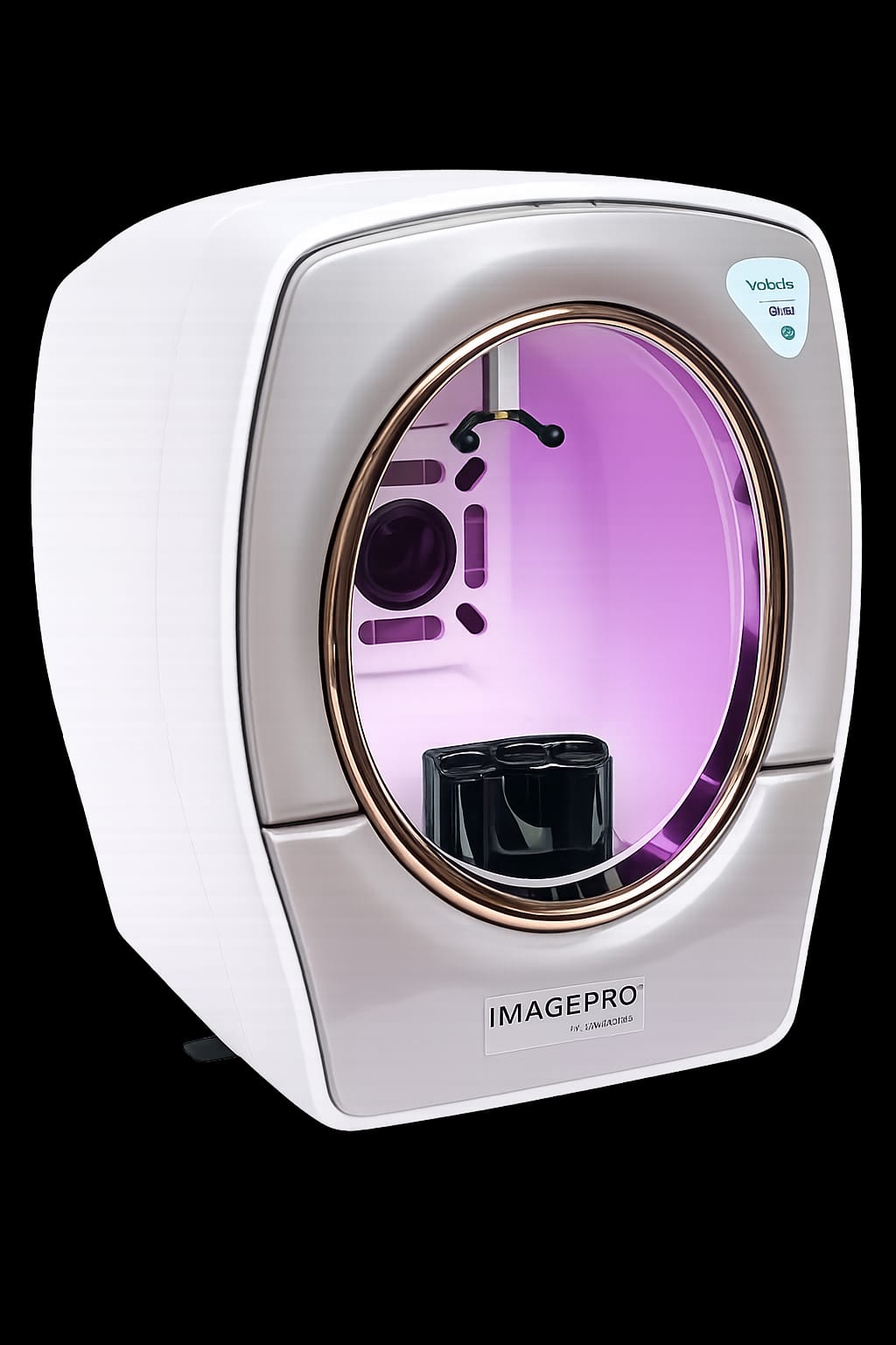 ImagePro skin-imaging device with its multi-spectral Violeds light chamber, used for Deep Skin Imaging Analysis at Sonthuy Hair & Skin