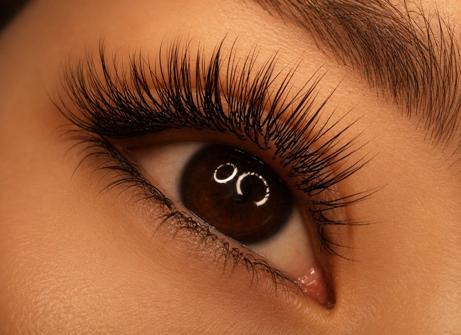 Natural classic lash extensions with mascara-like definition at Sonthuy Beauty, Tucson